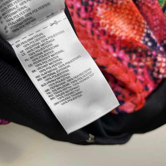 Adidas Originals Snake Mesh Track Jacket Mens Small Multi Full Zip Sheer Sleeves - Picture 9 of 12